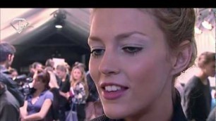 'fashiontv | FTV.com - ANJA RUBIK MODEL TALKS S-S 2010'