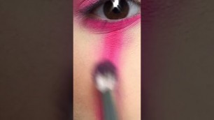 'PINK CLOWN MAKEUP #makeuptrends #clownmakeup #halloweenmakeuplook # #eyeshadow #makeup #colourpop'