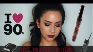 '90\'s Inspired Makeup Tutorial | Little Glam Room'