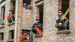 'LTT Game Nerf War : Warriors SEAL X Nerf Guns Fight Gang Destruction Braum Crazy Mercenary Duo'