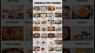 'Unhealthy Food#Shorts#Images of Unhealthy food'