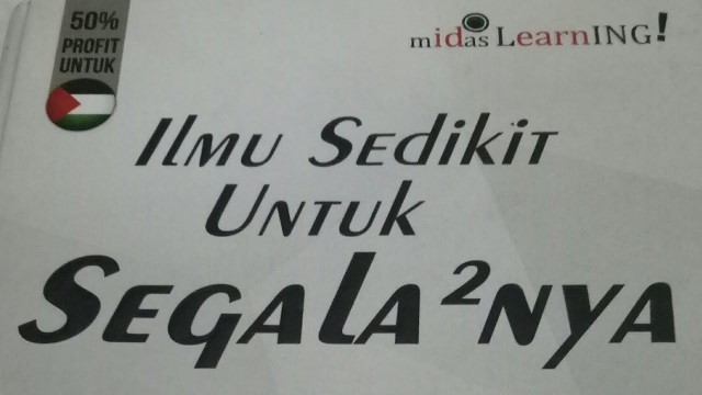 'Matematika \"BILLAHI\" (Tafakkur Hakiki) Ilmu sedikit Untuk Segala-galanya'