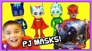 'HobbyHeroes + PJ MASK TOYS ADVENTURE Compilation! GOLDEN Ticket Prizes by HobbyKidsTV'