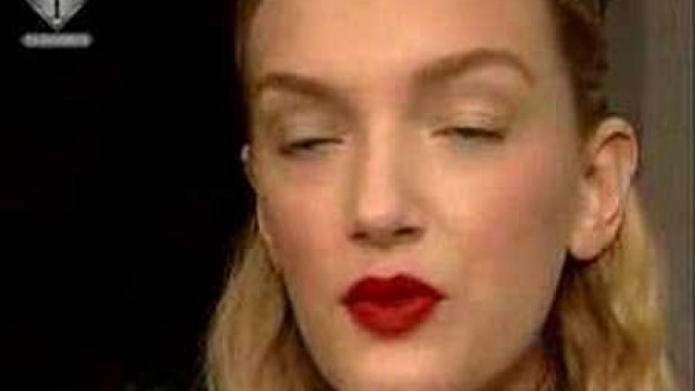 'fashiontv | FTV.com - FIRST FACE LILY DONALDSON S/S 2006'