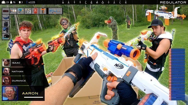 'NERF GUN BATTLE ROYALE - Part 1 (Nerf First Person Shooter!)'