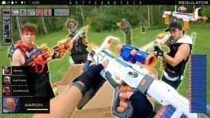 'NERF GUN BATTLE ROYALE  - Part 1 (Nerf First Person Shooter!)'