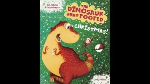 'The Dinosaur That Pooped Christmas!  - Bedtime CHRISTMAS story for kids, read aloud.'