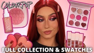 'COLOURPOP SECRET ADMIRER COLLECTION & SWATCHES | NEW COLOURPOP MAKEUP 2022'