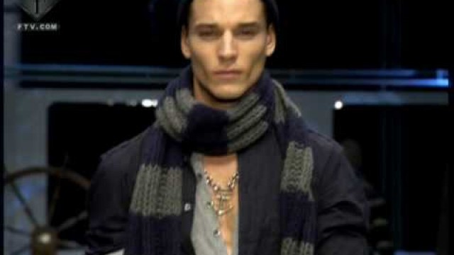 'fashiontv | FTV.com - D&G FW MILAN MEN COLLECTION 06/07'