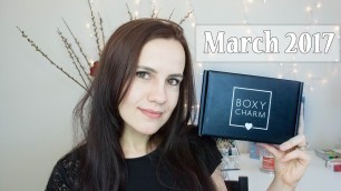 'BOXYCHARM Unboxing | March 2017 | Smashbox | Naked Cosmetics'