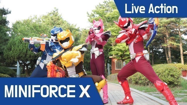 '[MiniForceX] Live Action - Nerf Game / Monster / Zombie / Nerf Gun'