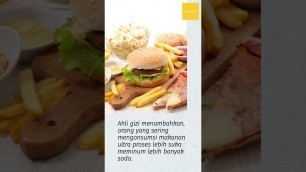 'Junk Food Pemicu Risiko Kanker #short #junkfood'