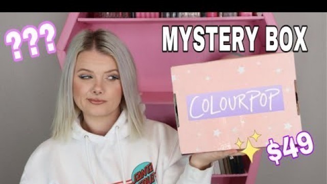 'COLOURPOP MYSTERY BOX BEAUTY UNBOXING 2022 | Vanessa Lopez'