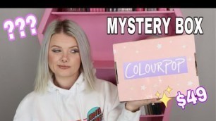 'COLOURPOP MYSTERY BOX BEAUTY UNBOXING 2022 | Vanessa Lopez'
