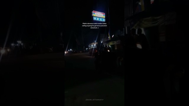 'Story wa 30 detik | bikin baper | rindu segala galanya'