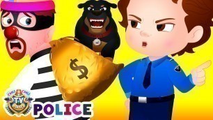 'ChuChu TV Police - Saving The Kids Money : Bank Robbery Episode - Fun Stories for Children'