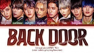 'Stray Kids \"Back Door\" Lyrics (스트레이 키즈 Back Door 가사) (Color Coded Lyrics)'