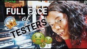 'Full Face of Testers | BLACK UP COSMETICS (+ ||closed|| TRIPOD GIVEAWAY!!!)'