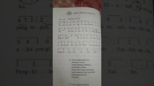 'KJ 396. YESUS SEGALA-GALANYA - COVER DEWI.S (SL)'