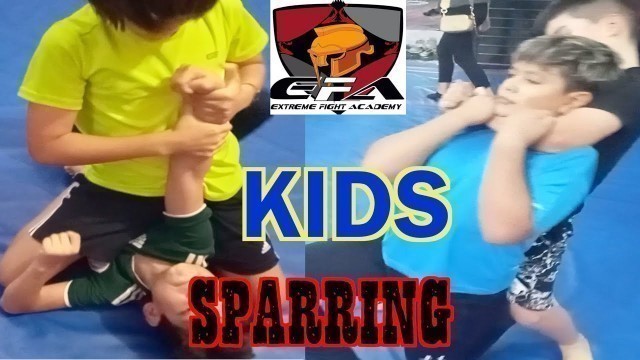 'MMA KIDS CLASE  (SPARRING)【EFAKIDS】#mma #kids'