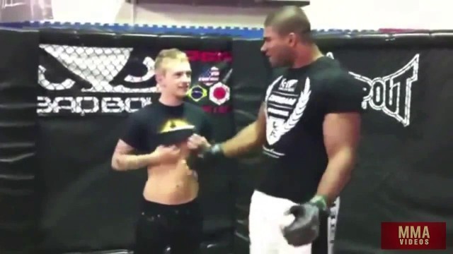 'Fans takings shots from Pro MMA Fighters'