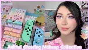 'ColourPop x Animal Crossing Swatches + Tutorial'
