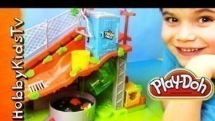 'Trash Pack Slime and PLAY-DOH Toy Review! We Play with Ooze with HobbyKidsTV'
