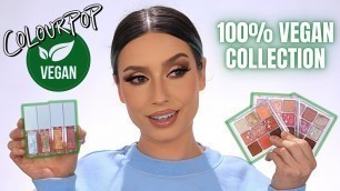 'COLOURPOP XTRA CELESTIAL 100% VEGAN COLLECTION, SWATCHES & TUTORIAL | VEGAN MAKEUP 2022'