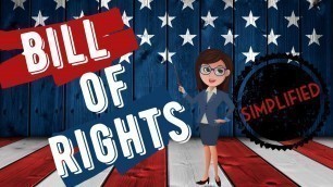 'The Bill of Rights Simplified | US History'