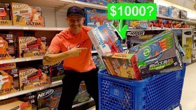 'NERF GUNS?! AT TOYS R US?'
