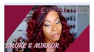 'Drugstore Makeup ~ Smoke & Mirrors SUNSET & ROSE GOLD Eyeshadow Palette First Impressions & DEMO!'