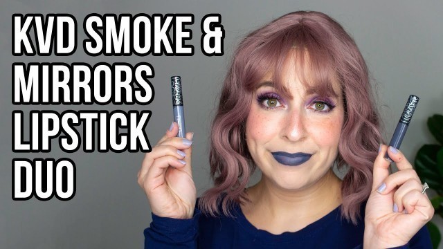 'KVD SMOKE & MIRRORS LIPSTICK DUO'