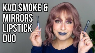 'KVD SMOKE & MIRRORS LIPSTICK DUO'