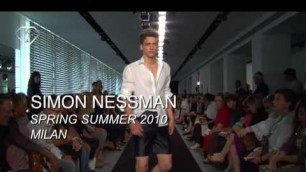 'fashiontv I FTV.com - SIMON NESSMAN + THOMAS HOEFNAGELS - MODELS - MEN S/S 2010'