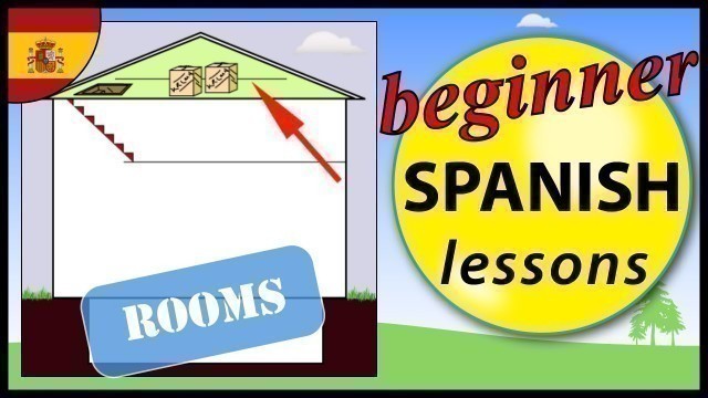 'Rooms in Spanish | Beginner Spanish Lessons for Children'