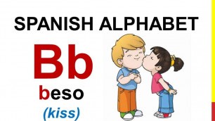 'Spanish Lesson 1 - SPANISH ALPHABET pronunciation ALFABETO español ABECEDARIO'