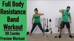 'ACHV PEAK RB Combo Resistance Band Workout - Full Body Resistance Band Workout - RB Combo Preview'