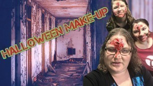 'DIY Halloween makeup | Zombie tutorial'