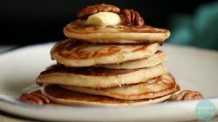 'VEGAN BANANA OAT PANCAKES - Gluten-Free | Vegan Richa Recipes'
