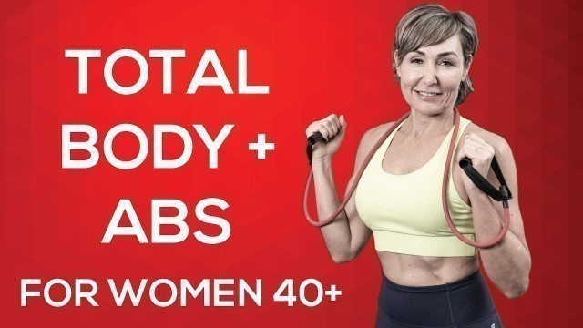 'Resistance Band Workout For All Levels for Women Over 40'