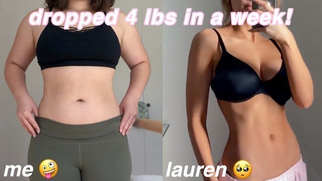 'I DID THE LAUREN GIRALDO TREADMILL ROUTINE FOR A WEEK (Lost 4 lbs!)'