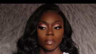 'Valentine\'s Day Makeup Look For Dark Skin'
