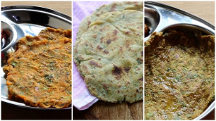 '3 Healthy Roti Recipes Without Wheat Flour - No Atta Recipes - Gluten Free Recipes | Skinny Recipes'