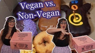 'Voodoo Doughnuts | Vegan & non-vegan food review | Universal Studios CityWalk Orlando'