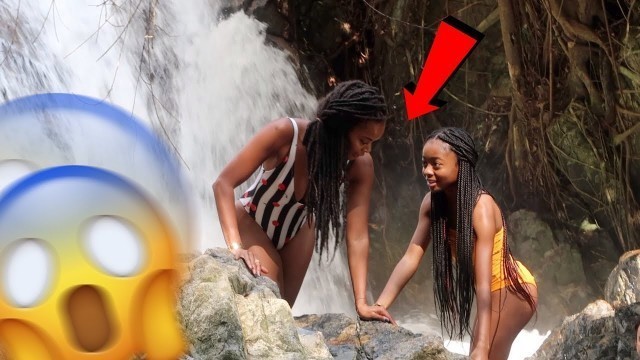 'CLIMBING A WATERFALL IN THAILAND| Skai Jackson'
