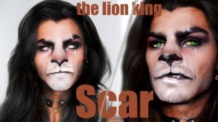 'THE LION KING - SCAR MAKEUP TRANSFORMATION!'