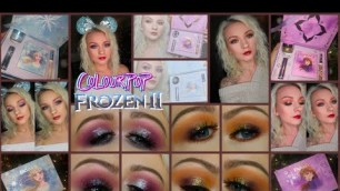 'FROZEN 2 COLOURPOP ANNA & ELSA TUTORIALS ✨'