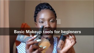 'Basic makeup tools for beginners|makeup kit for beginners| Makeup starter kit|'