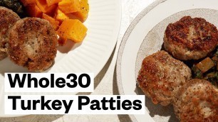 'Whole30 Turkey Sausage Patties (Paleo & Gluten Free) | Thrive Market'