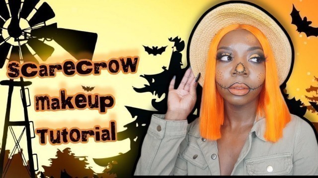 'SCARECROW HALLOWEEN MAKEUP TUTORIAL 2020 | STUSHKING'